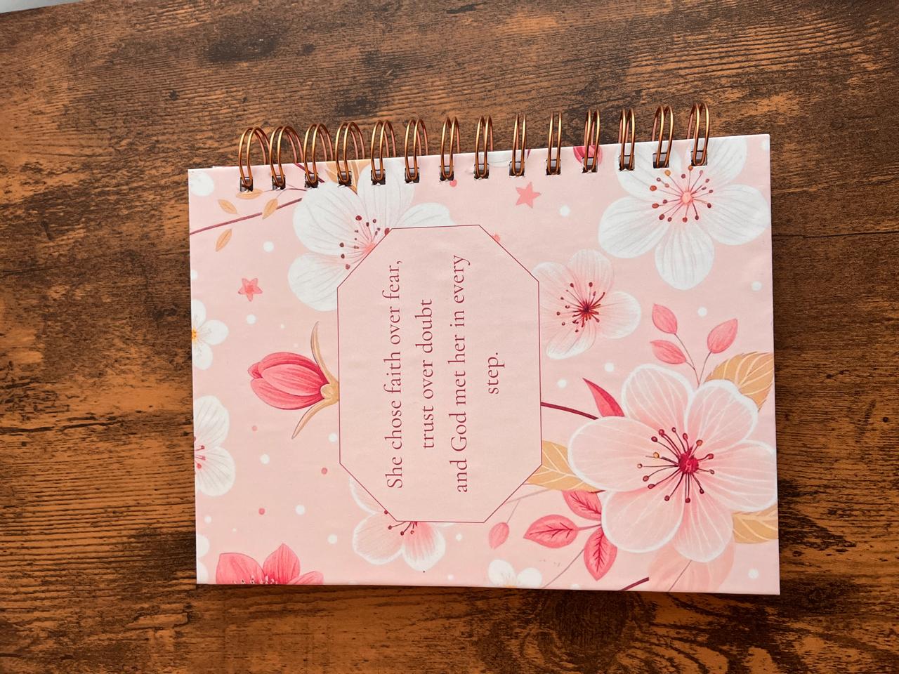 Blessed is She Who Believed – Lined Notebook