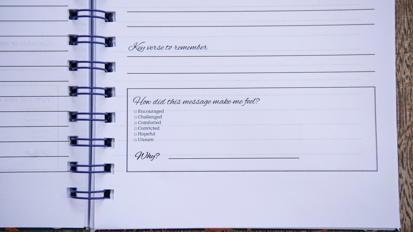 Sermon Notebook