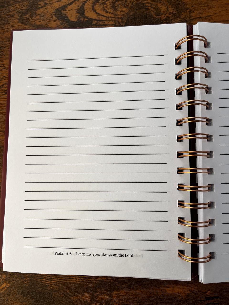 Strength in the Lord – Personalised Faith Notebook
